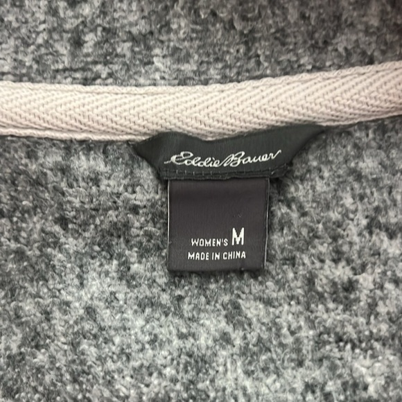 Eddie Bauer Women's Medium Full Zip Mid-Weight Fleece Jacket - Picture 4 of 8